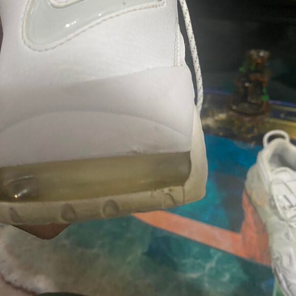 Nike air more uptempo Triple White - Picture 5 of 6